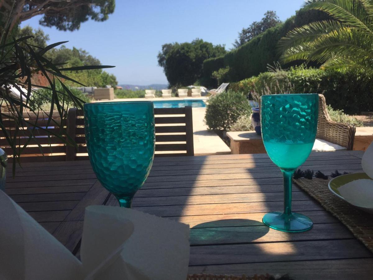 Lovely "Provence" Villa With Sea View, Private Heated Pool, Airco And Beautiful Garden 그리모 외부 사진