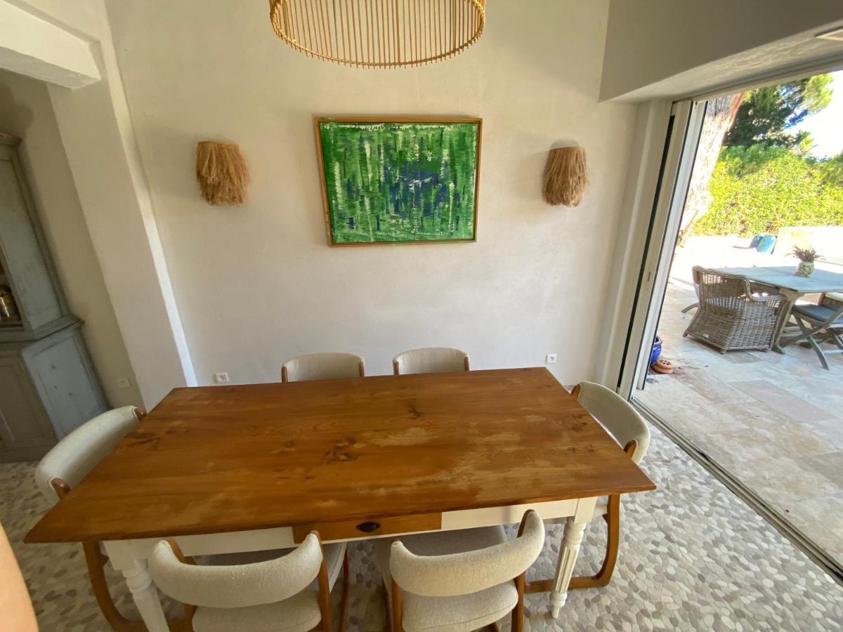 Lovely "Provence" Villa With Sea View, Private Heated Pool, Airco And Beautiful Garden 그리모 외부 사진