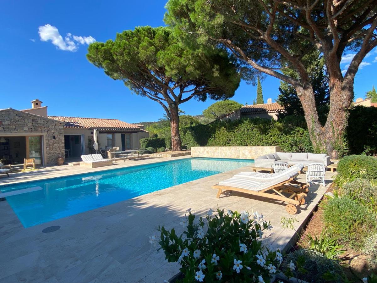 Lovely "Provence" Villa With Sea View, Private Heated Pool, Airco And Beautiful Garden 그리모 외부 사진