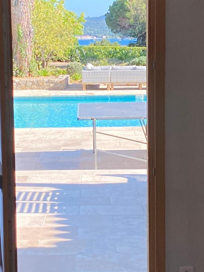 Lovely "Provence" Villa With Sea View, Private Heated Pool, Airco And Beautiful Garden 그리모 외부 사진
